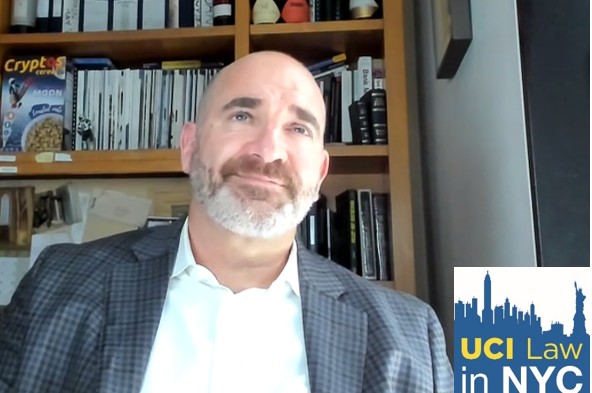 Many thanks to David Adlerstein (Wachtell, Lipton) for meeting with our <a href="/UCILaw/">UC Irvine School of Law</a> in NYC students and alumni this morning, and for describing his practice and sharing invaluable advice!