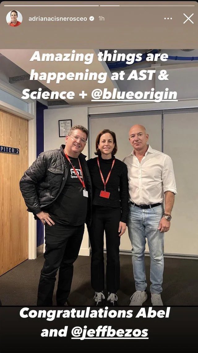 WeAre_MJ's tweet image. The rally of $ASTS pretty much started after rumors of a possible deal between Bezos &amp;amp; Abel took place. I then asked ChatGPT of the possibility of this partnership w/ #ProjectKuiper &amp;amp; here’s the breakdown:
1/n