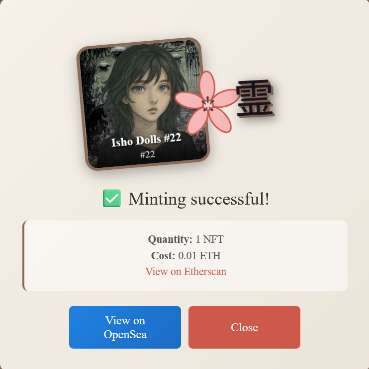 boobs_scary's tweet image. I made a cool editing software 🔽
+ helped Sheep code her mint.
Isho Doll Maker v3.0 is a fun browser experience, no wallet connect necessary. isho.club/maker