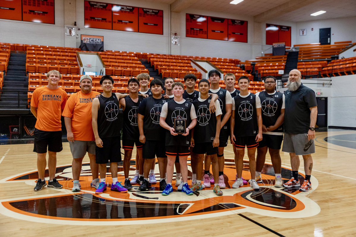 Congratulations to the Tonkawa Bucs for winning Day 1 of the 2025 Cowley/ACHS Team Camp Tournament!