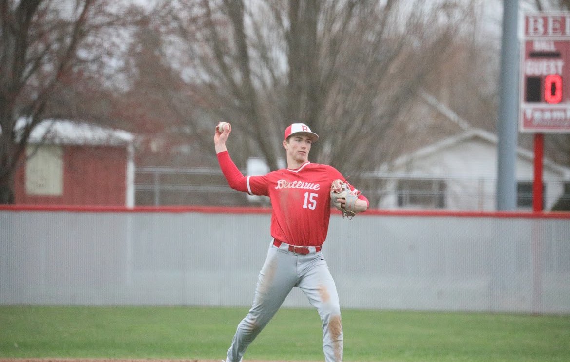 BaseballRedmen's tweet image. Congrats Ike on being named 2nd Team All-Ohio SS! Well deserved!
