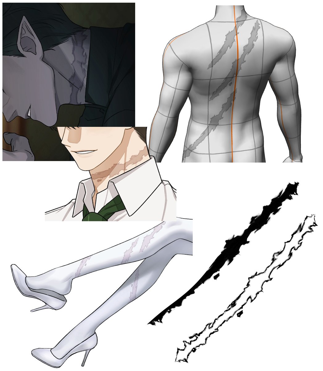 ㅤ
⦁ 러프흉터광인

⦁ 荒れた傷跡

⦁ Rough Scars

by  uer
ㅤ
assets.clip-studio.com/ja-jp/detail?i…