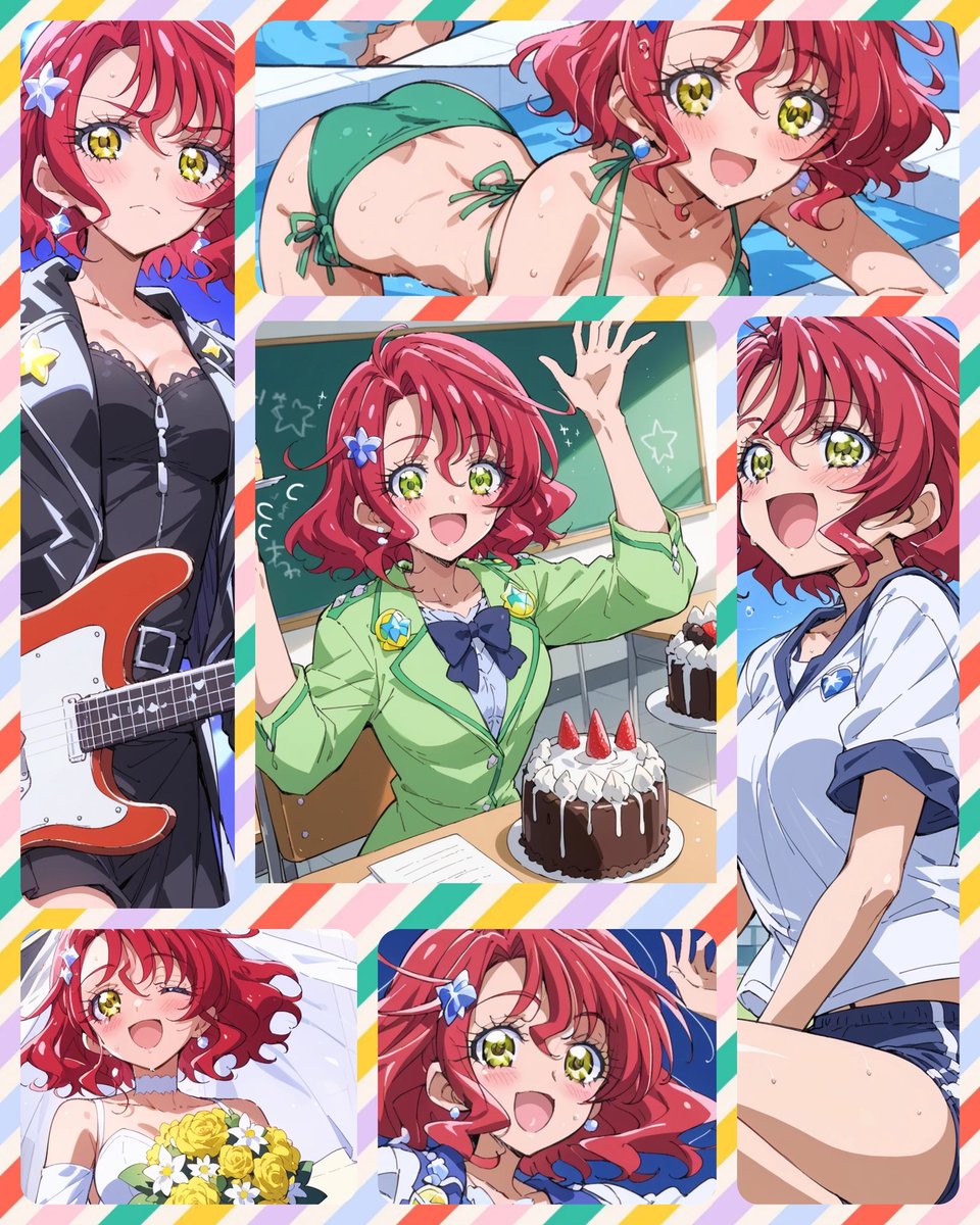 sugiyan_desu's tweet photo. 皆様おはようございます☆すぎやんです♪本日はみんな大好き東映のスタプラ!の坂田凛々子さんのお誕生日なので「えっ!!AIイラストで坂田凛々子お誕生日画像を!?」…「出来らあっ!」
#star_plus
#star_plus_one
#スタプラ
#坂田凛々子
#AIイラスト
#AIart https://t.co/A4gYOUbpbT