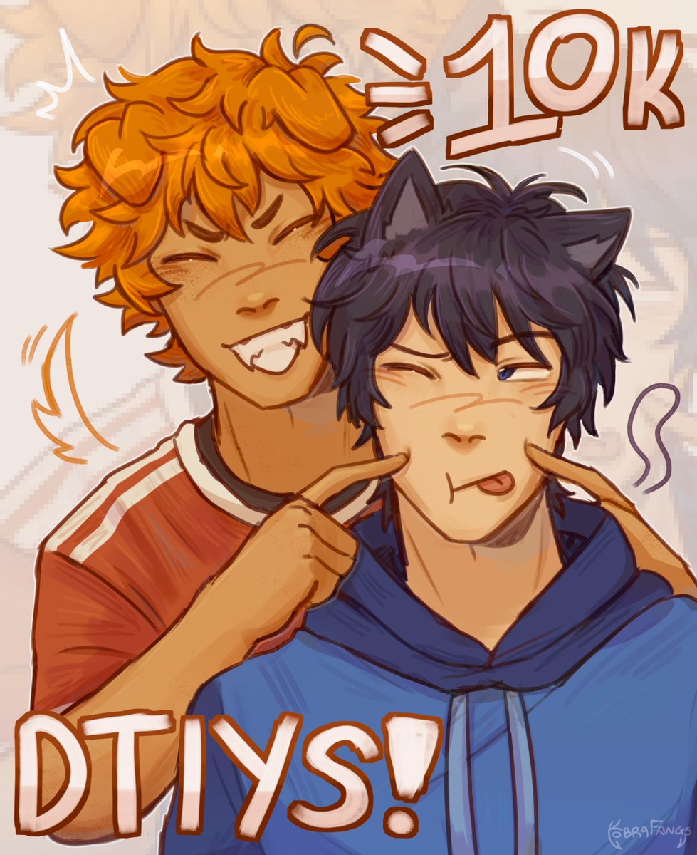 kobrafangs's tweet image. I HIT 10K ON INSTA SO HERES A DTIYS HOORAY !!!! MORE INFO IN THREAD ⬇️ #haikyuu