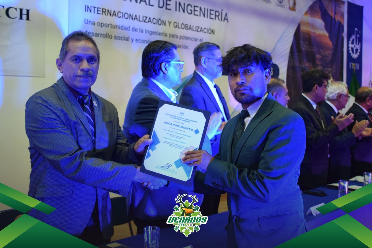 TESSFP_Edomex's tweet image. 🎓🏅 El Ing. Víctor Manuel Segundo Márquez, egresado de #IngenieríaInformática del #TESSFP, fue reconocido como Mejor Egresado de Ingeniería 2024 por la ANFEI, en el ITCh del TecNM.
¡Orgullo que inspira! 🙌🇲🇽
#OrgulloTESSFP #ANFEI2024 #ExcelenciaAcadémica #IngenieríaMexicana