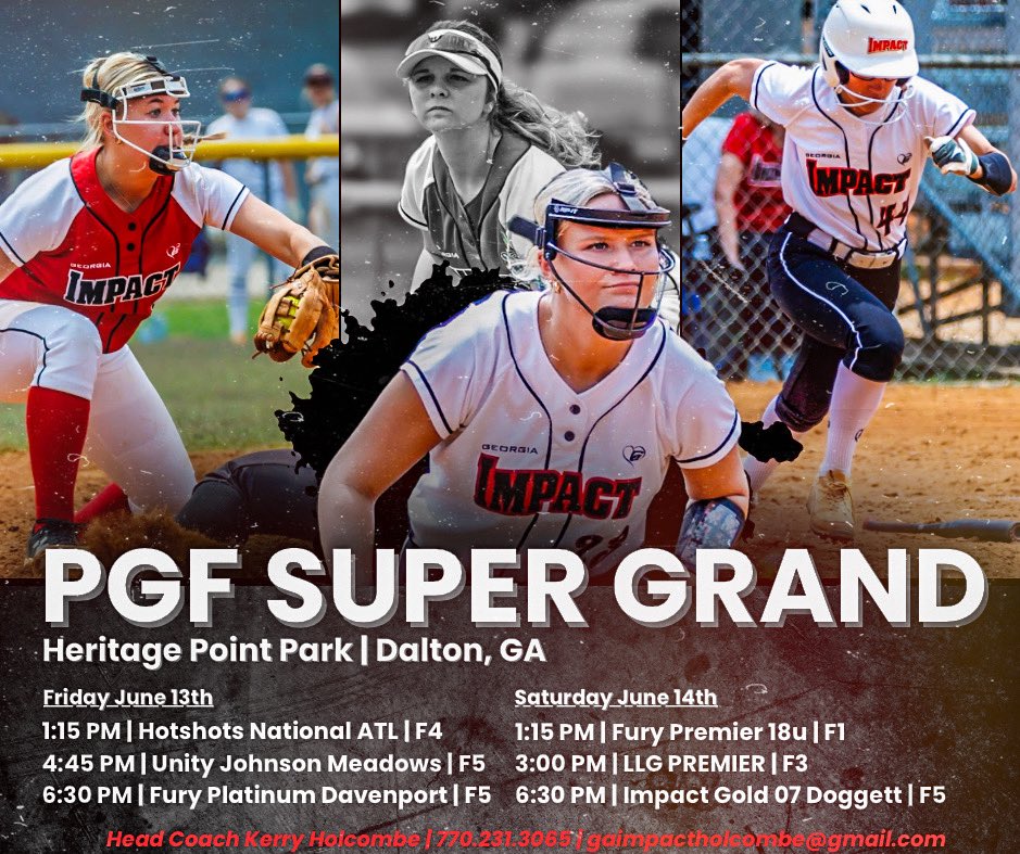 PGF Super Grand 🔥
Dalton, GA — It’s go time.