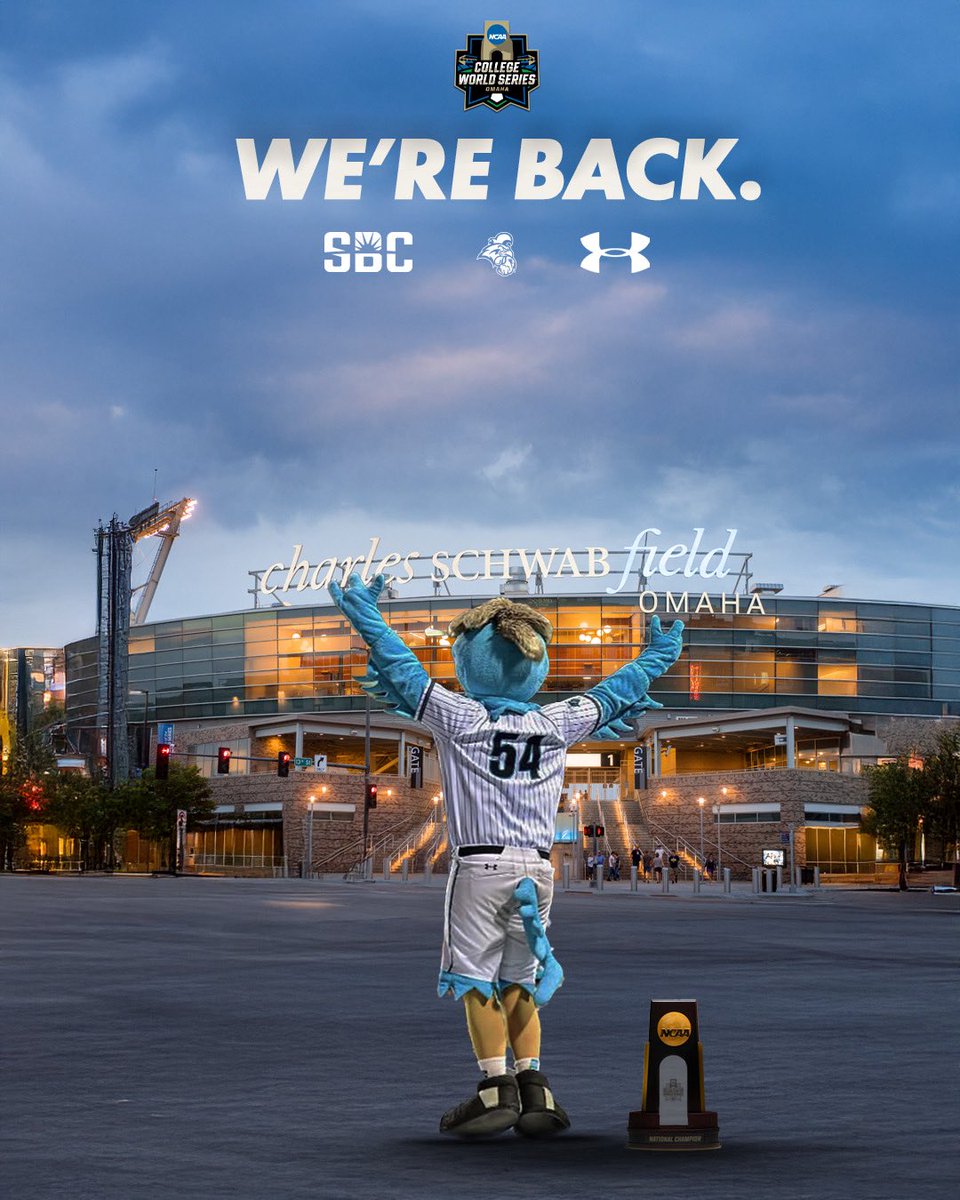 Good Luck <a href="/CoastalBaseball/">Coastal Carolina Baseball</a> !!  We are rooting for you!! #BringHometheHardware #ChantsUp