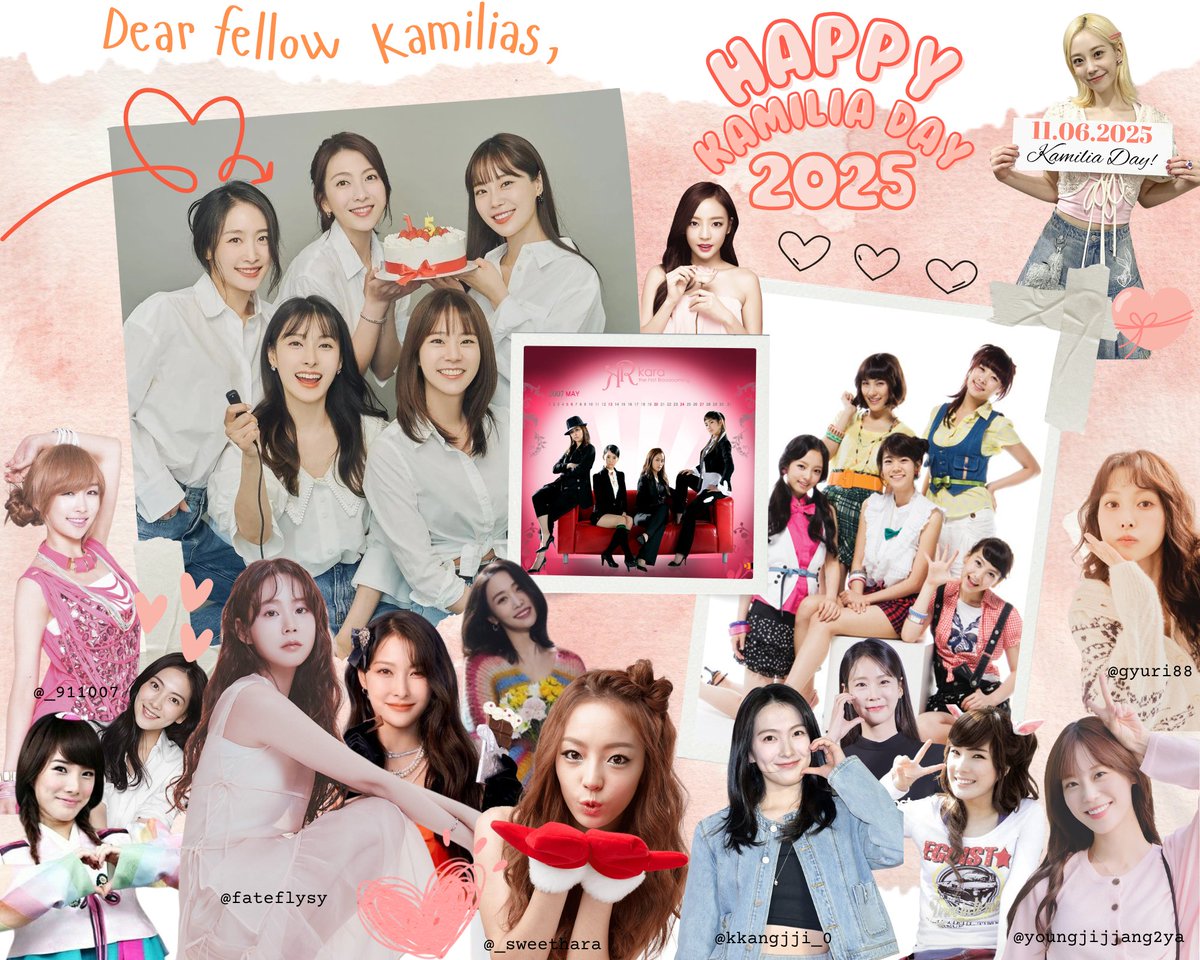 Mia8979's tweet photo. :¨·.·¨:
 `·. Happy Kamilia Day,
dear Kamilia ❤️🧡💛💚💙💜

#HappyKamiliaDay
#KAMILIADAY2025
#KARA611FOREVER
#KARAはずっと家族
#카라 

@gyuri88 @fateflysy @_911007 @_sweethara @kkangjji_0 @youngjijjang2ya https://t.co/5dkajgal3z