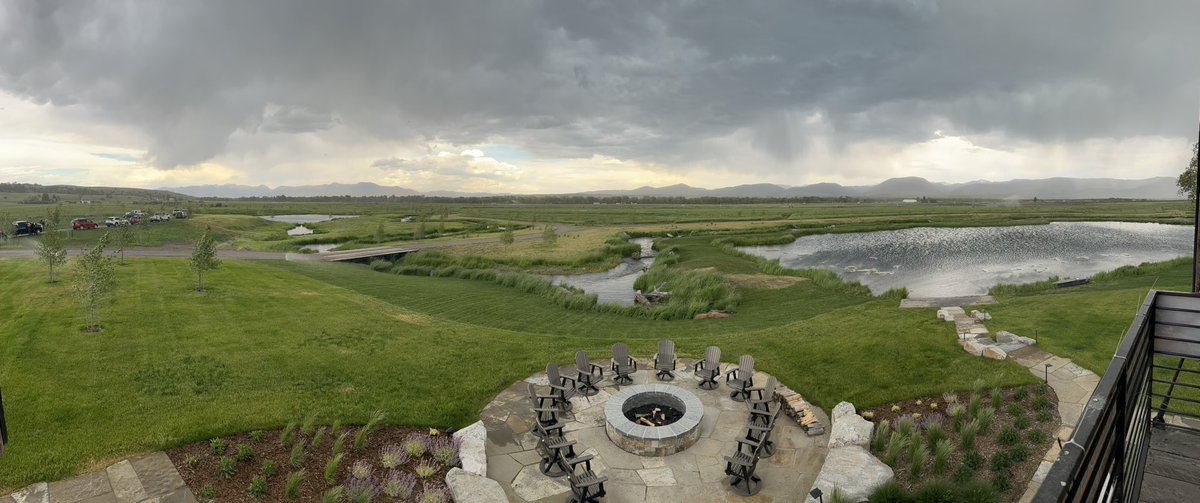 AustinParrTV's tweet image. There’s a reason why this is considered The Last Best Place.

What a view for the #CNFR send off for @MSUBobcats Rodeo! @collegerodeo