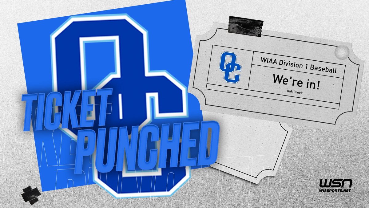 Oak Creek heads to state for a second straight year in Division 1. The Knights shutout Union Grove 3-0. #wisbaseball
