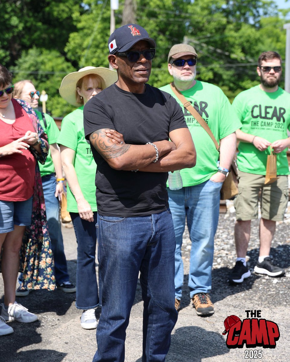 We loved doing our Clear tour with Lennie James again this year! Who joined us? #TheCamp #TheCamp2025 #TWD #WalkingDead #TheWalkingDead