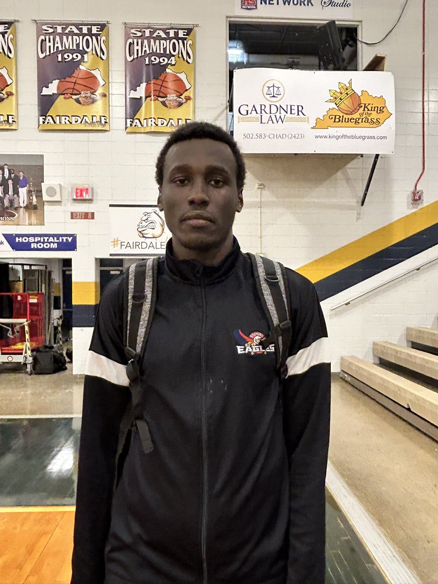 2027 - 6’8 Forward Aristophane ‘Pablo’ Molima (<a href="/pablomolima13/">Aristophane MOLIMA</a>) of Evangel (KY) is an intriguing prospect. 

Plays with ultra aggression and a super high motor. Finishes with both hands comfortably down low. Uses his wingspan to alter shots at the rim, and contest jumpers.