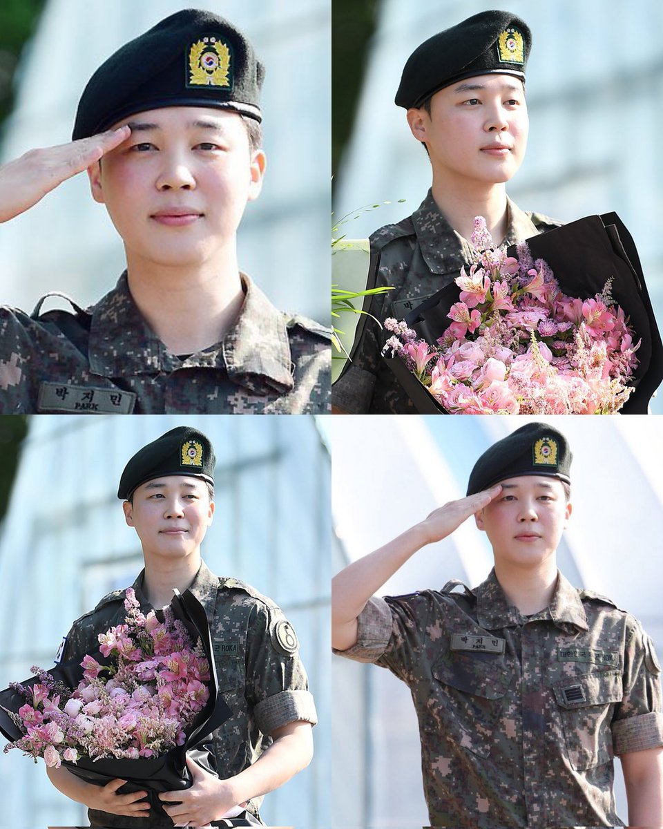 Not even the harsh military training could take away his porcelain skin