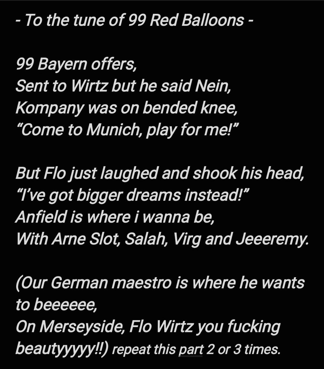 Shaye1892's tweet photo. @LFCTransferRoom 99 Red Balloons German tune. https://t.co/tF1MxQEOHA