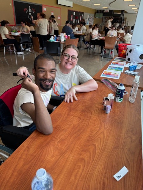 ✨📚Midlothian had Camp OT last week, where our OTA students worked with kids and adults to further their education in a fun environment✨💡