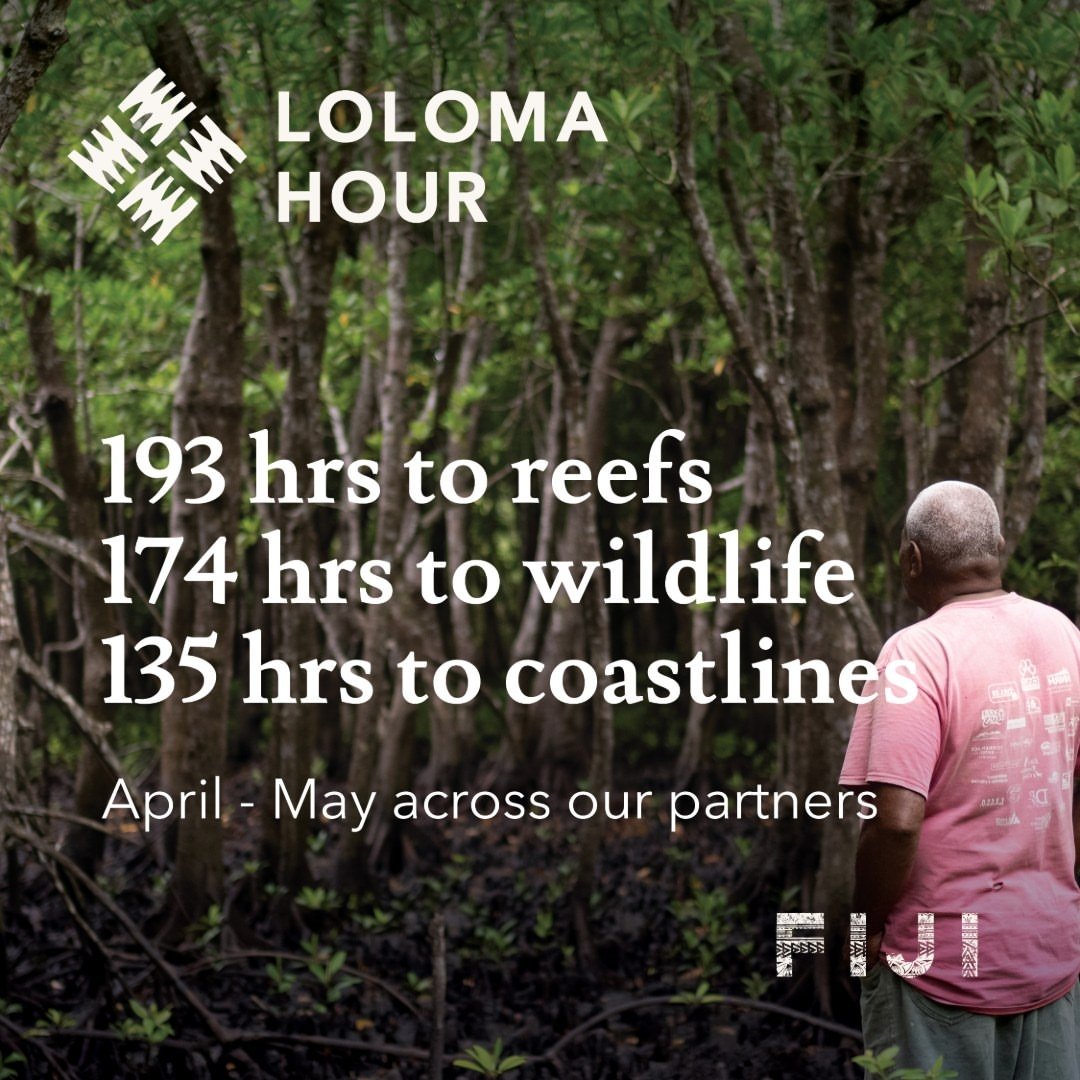 Vinaka vakalevu to all of our wonderful tourists who have participated voluntarily in our Loloma Hour program - happy hour for the environment! <a href="/TourismFiji/">TourismFiji</a> is most grateful also to our industry partners and their brilliant programs.. vinaka vakalevu. We're just getting started!