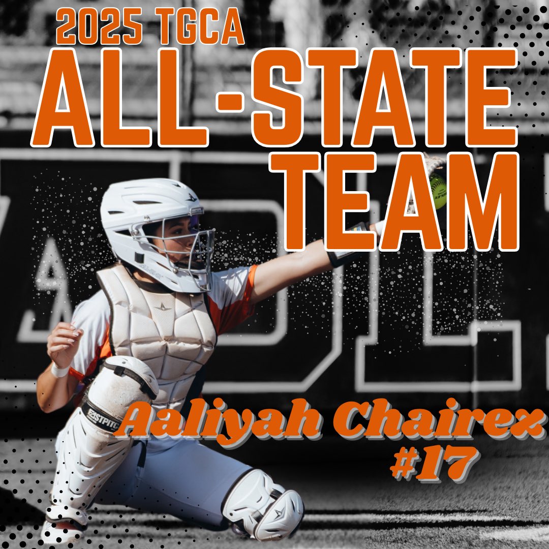2025 TGCA All-State Team!!!!!!!! 🧡🥎🖤