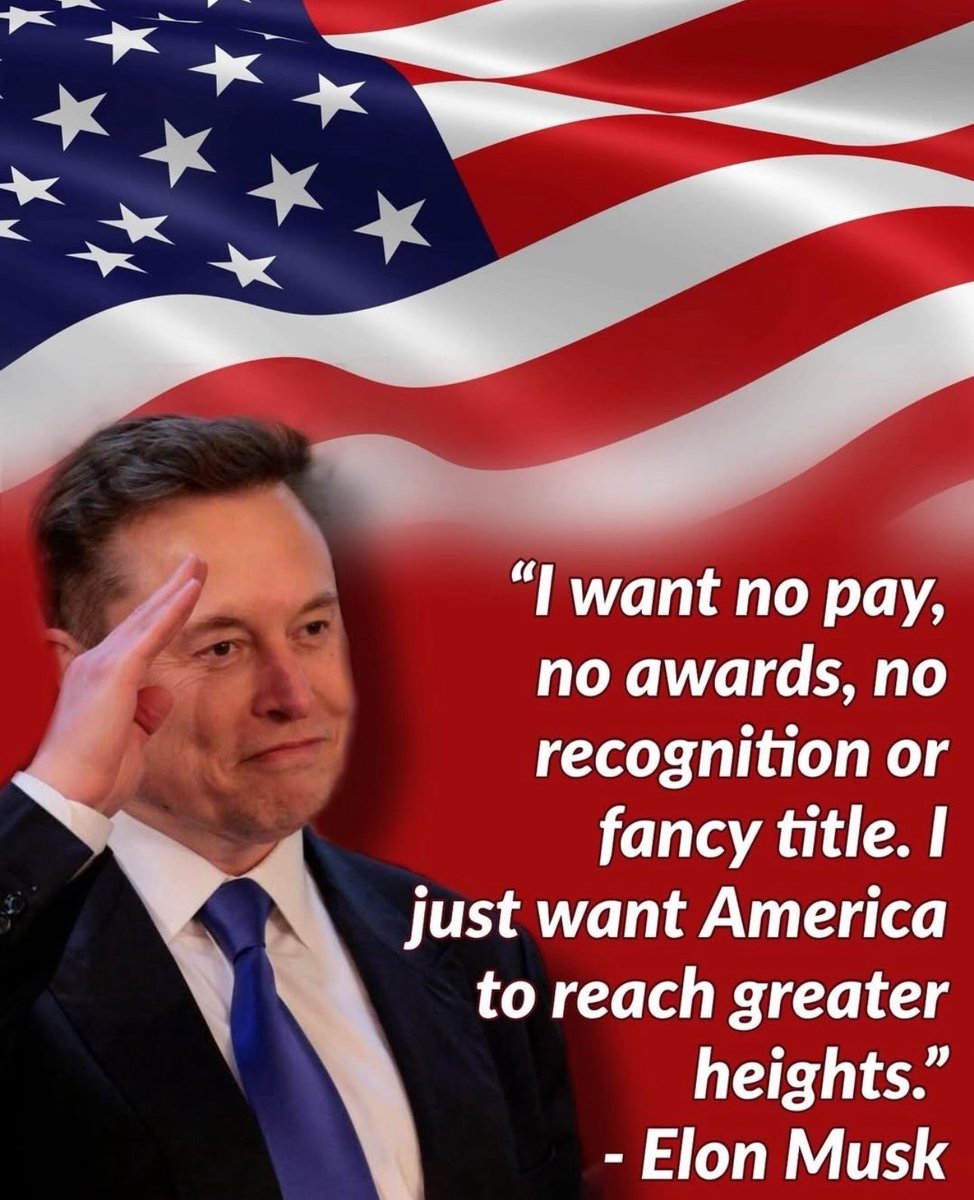 <a href="/elonmusk/">Elon Musk</a> Thank you Elon 🫡🇺🇸🇺🇸🇺🇸