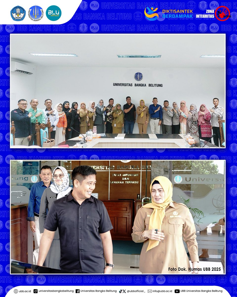ubbofficial_'s tweet photo. Pergi ke kampus pagi-pagi
Langit cerah hatipun senang
Kunjungan Wagub jadi energi
Sinergi terjalin semakin terang ��

#UniversitasBangkaBelitung
#WakilGubernurBabel
#ProgramRPL
#SinergiPendidikanProfesi #UBB
#SDMBerkualitas
#diktiristekberdampak
#unggulmembangunperadaban https://t.co/ndHXkwI8pY