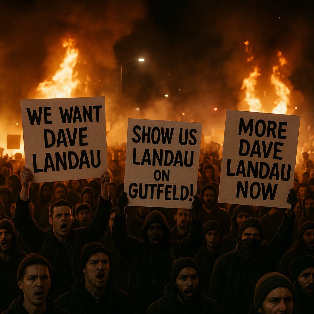 If <a href="/Gutfeldfox/">Gutfeld!</a> with <a href="/LandauDave/">Dave Landau</a> gets bumped again tonight.