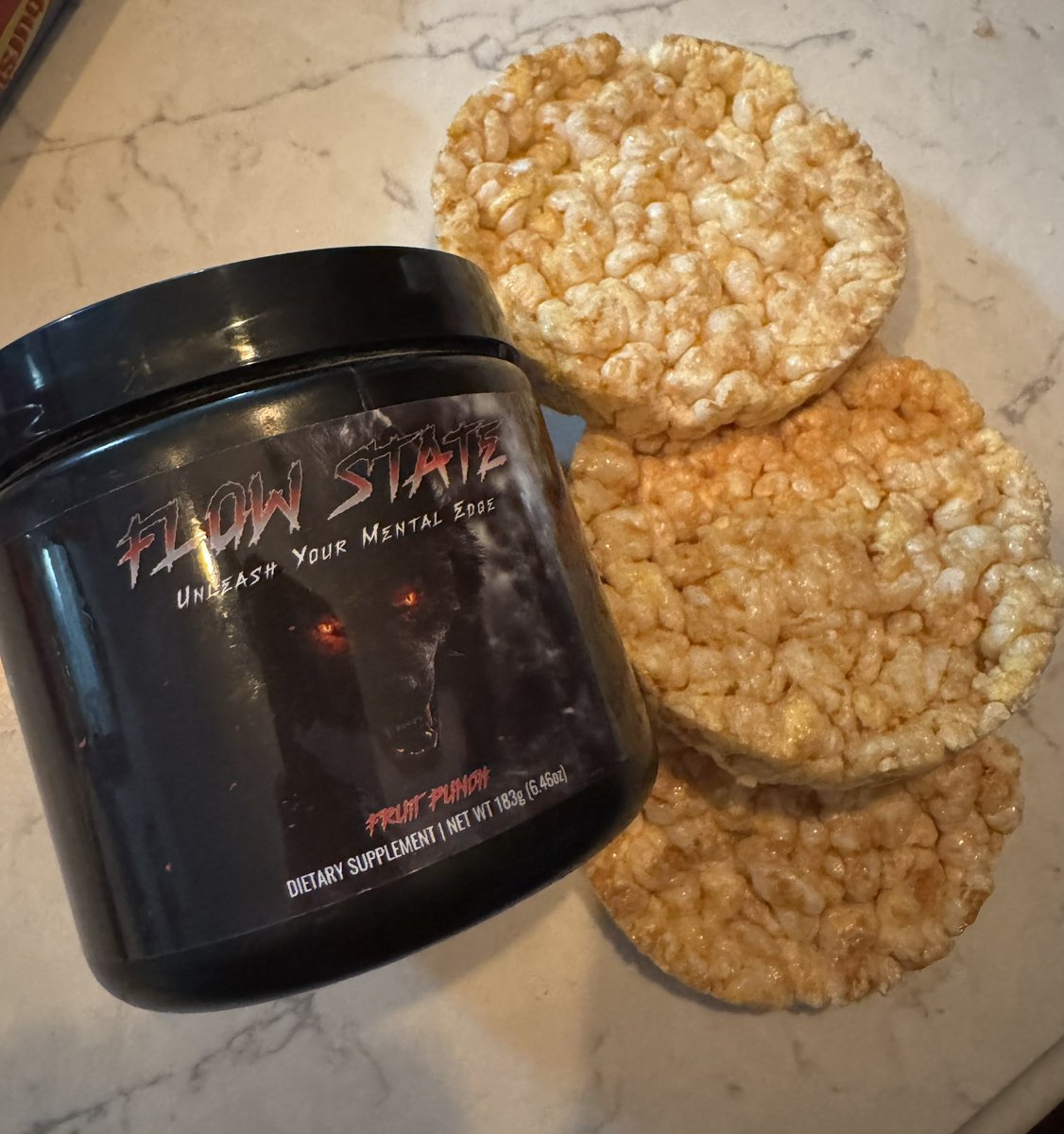Hockey night baby

Rice cakes and “the wolf stuff” 😂

Caramel Quaker tribute to <a href="/FitDadRx/">FitDadRx</a>
