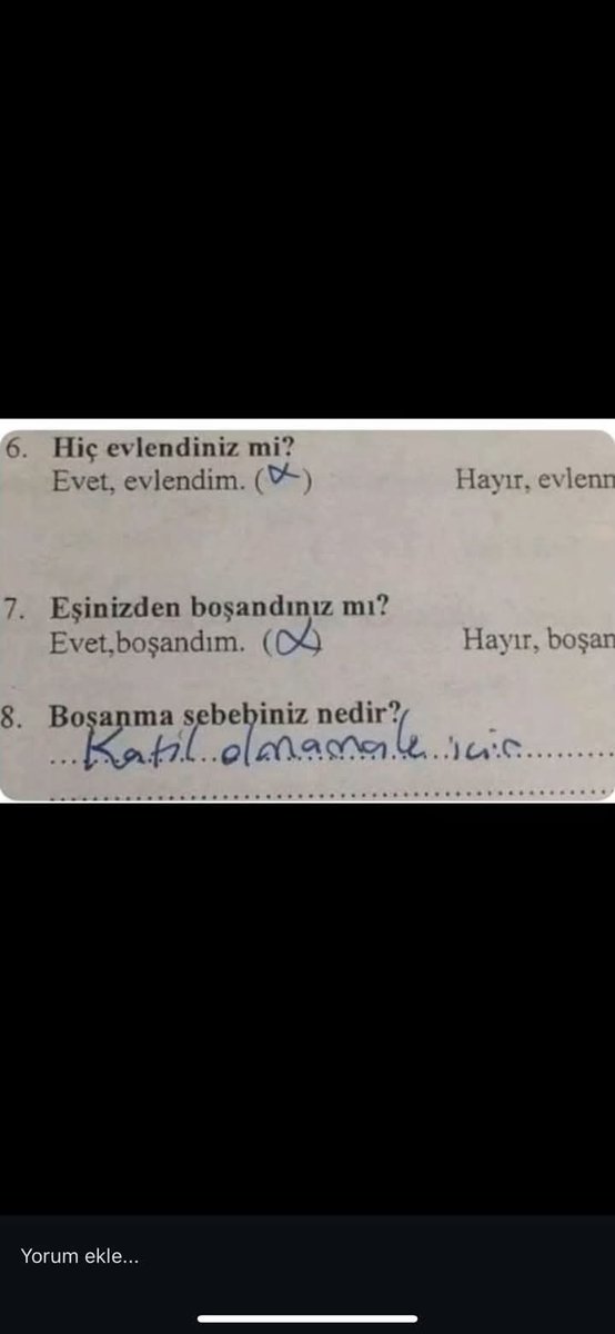 Bu test kesin bir erkeğin ifadesidir...😅😅