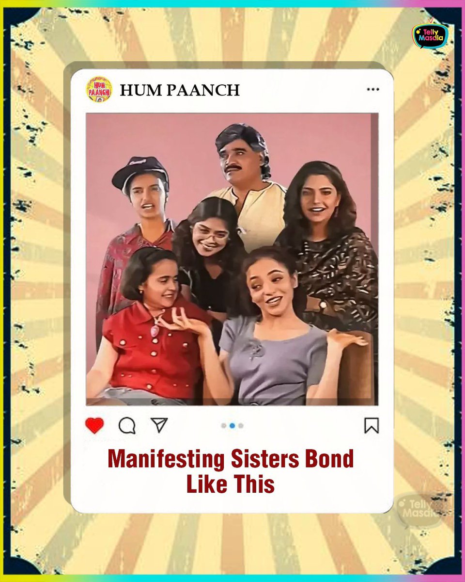 tellymasala's tweet image. Manifesting these iconic bonds! From Pavitra Rishta’s deep love to Khichdi’s fun family, these TV show relationships set the bar high. Which one are you manifesting today?

#pavitrarishta #tmkoc #khichadi #veera #humpaanch #serial #manifesting #tv  #tellymasala