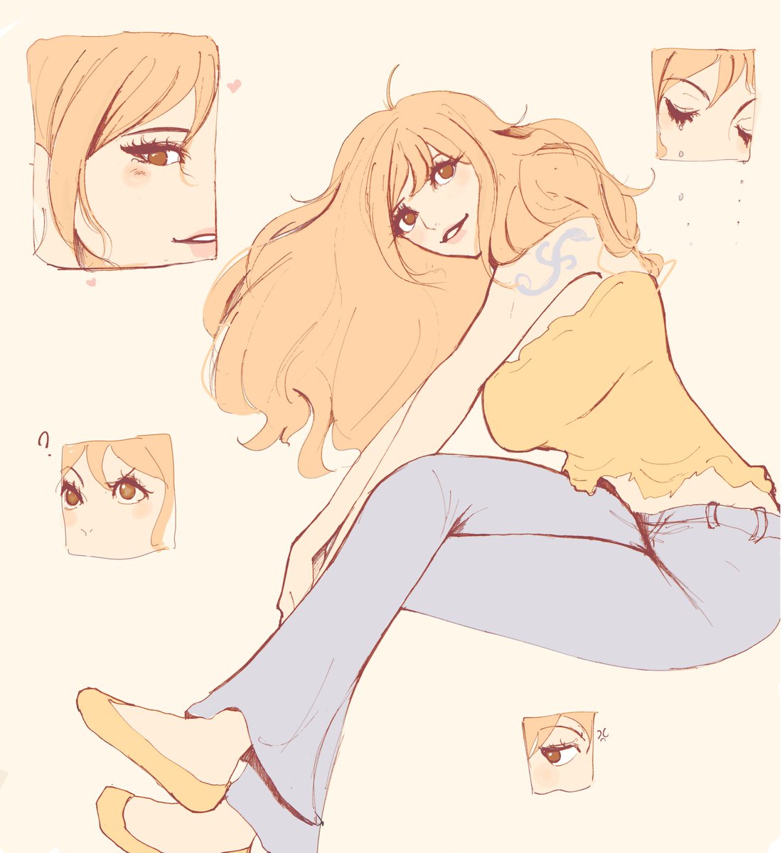mell0r1nee's tweet image. 🍊💕