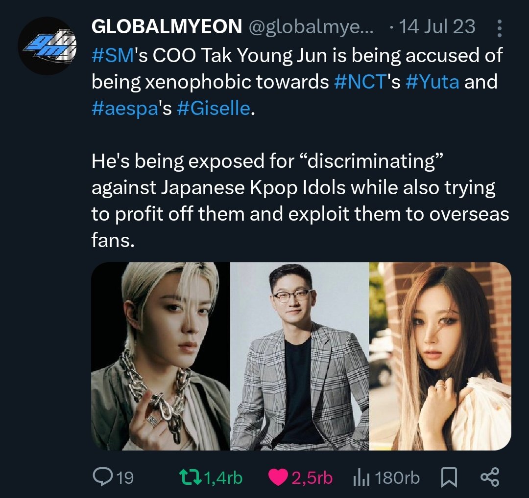 GISELLE'S AESPA MISTREATMENT by her agency a.k.a SM Entertainment is becoming way too obvious to ignore — A Thread

#지젤 #GISELLE #ジゼル
#AERIUCHINAGA #えりちゃん
#æspa #aespa #에스파