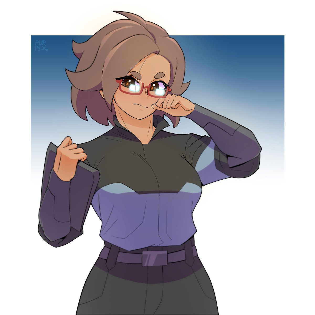 purplexdraws's tweet image. @imBEREbad_art 's Magdalena Valdez &amp;lt;3