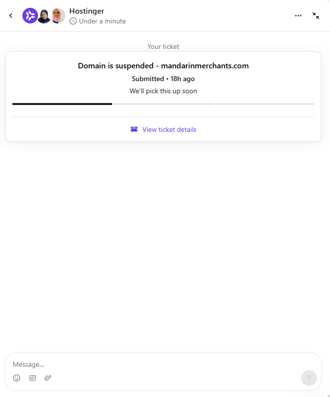 ManojRemanan's tweet photo. @Hostinger @Hostinger This is a new domain with no website or content. I’ve already submitted my National ID, Passport, and verified email + mobile.

Still waiting 2+ months with no clear list of what’s missing. Check Ticket #12442811. Please resolve this properly. https://t.co/LaXBIQuE4l