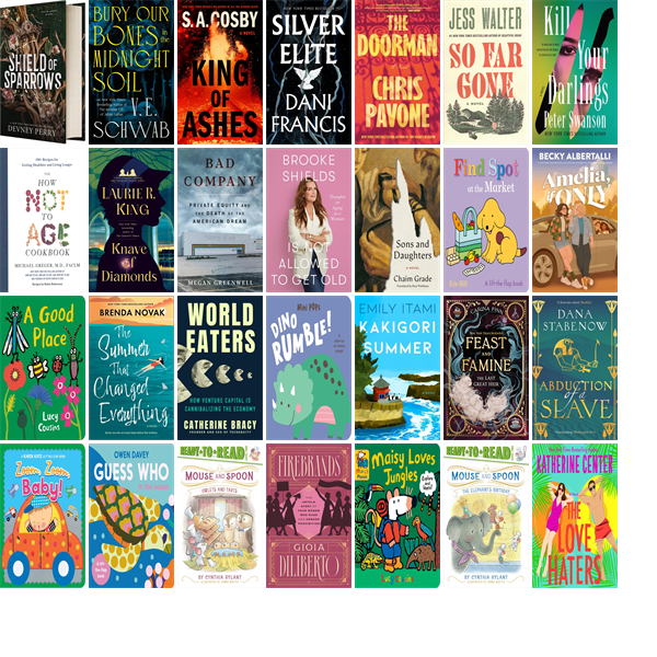 This week the Morris Public Library has 30 new books.  New items include Shield of Sparrows. wowbrary.org/nu.aspx?p=4452…