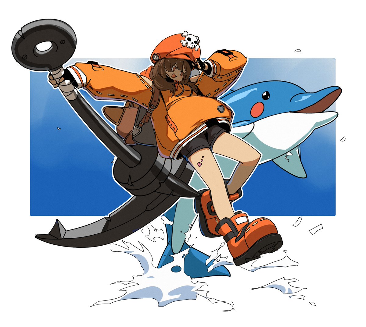 🐬🐬⚓
#GGST #may #guiltygear