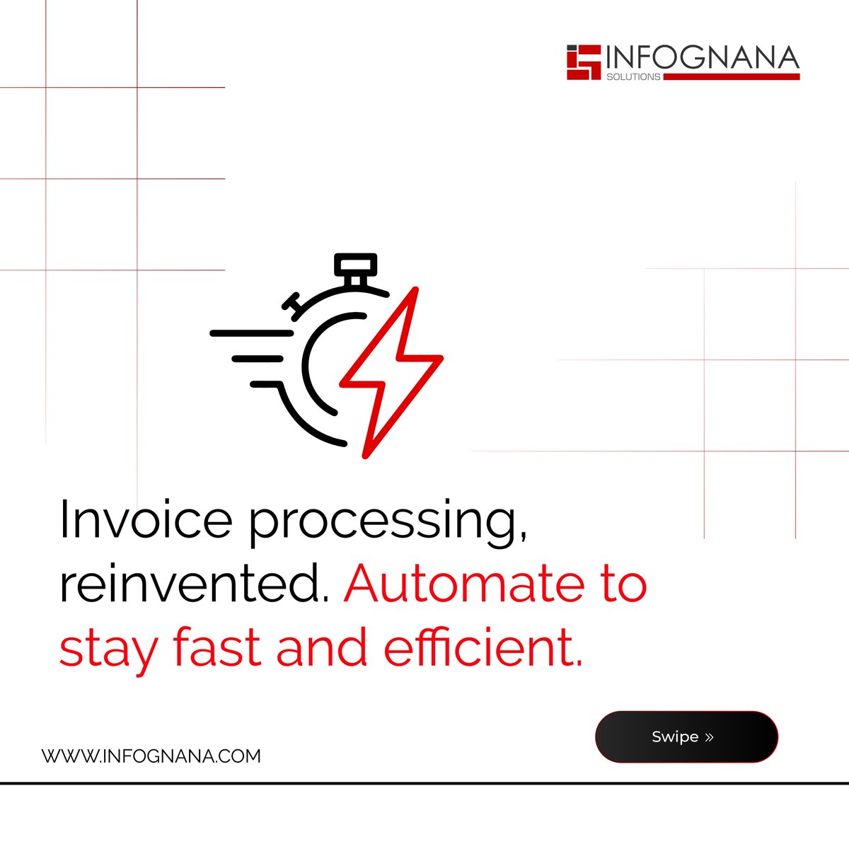 Infognana's tweet image. Managing #invoices #manually can be slow, error-prone, and costly. It&apos;s time to switch to a smarter, faster process that actually works for you! #BookaDemo or schedule a quick call to know more
Visit: bit.ly/3CjJ2ch #InvoiceProcessing 
#infognanasolutions #automation