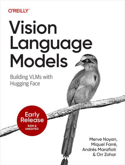 mervenoyann's tweet image. I learnt a lot from O'Reilly books, this is surreal
I'm writing a book with amazing people @micuelll @andimarafioti @orr_zohar about VLMs with @huggingface 📖💗
Early Access (first two chapters in raw) are available to everyone, we'd love to have your feedback!