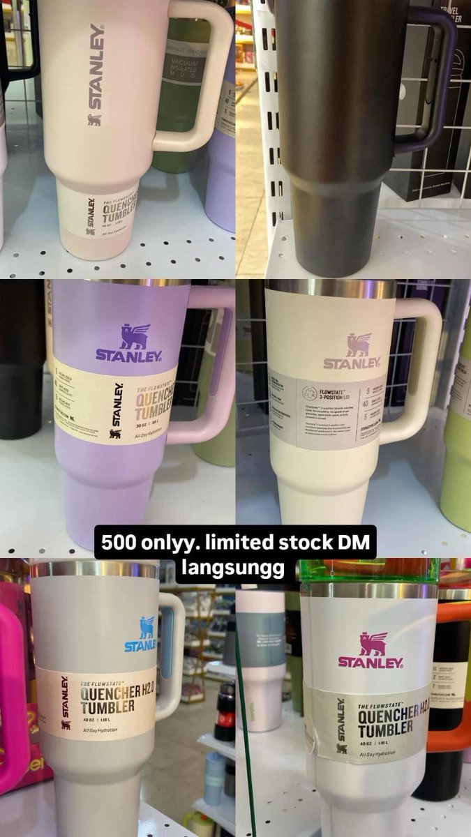 8lala2cool's tweet photo. wts jual tumbler botol minum owala stanley 500-600k limited stock only, bisa shopee yaa (adm 8%) daerah jaktim ps rebo bisa cod #zonaba #zonabu #zonauang https://t.co/TYb37w0VjP