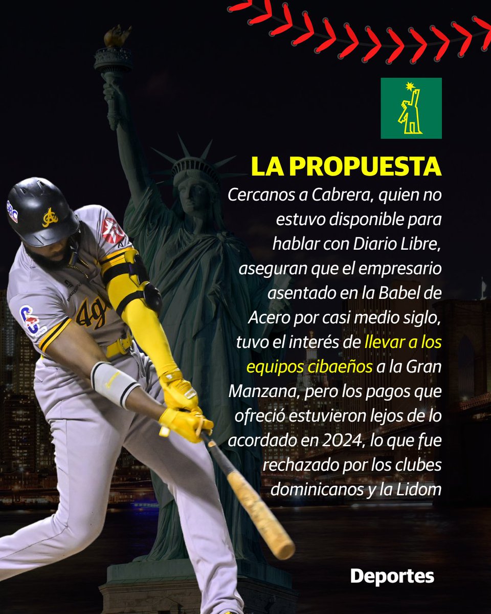 DiarioLibre's tweet photo. ⚾| #DeportesDL | Impasse con Latin Events frena el calendario y la salida a la venta de abonos
🔗https://t.co/gxDsjPFlYJ
#DiarioLibre #Noticias #LIDOM #LatinEvents #SerieTitanesDelCaribe #Calendario https://t.co/DCORTbcHOD