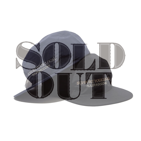 RULER®【ONLINE SHOP INFO】S.Y.L. NYLON CAMP CAPが完売致しました。shop.ruler.jp/?pid=173287453