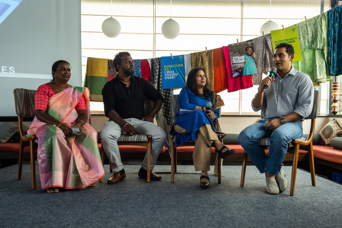 Saamuhika Shakti (@saamuhikashakti) on Twitter photo In April, Saamuhika Shakti partner <a href="/bbcmaIND/">BBC Media Action India</a> launched the 'Got Old Clothes?' campaign to highlight the contributions of #InvaluableRecyclers in the waste value chain, making old clothes recycle-ready. The event was attended by city-based actor and creative impresario <a href="/DanishSait/">Danish Sait</a>, In April, Saamuhika Shakti partner <a href="/bbcmaIND/">BBC Media Action India</a> launched the 'Got Old Clothes?' campaign to highlight the contributions of #InvaluableRecyclers in the waste value chain, making old clothes recycle-ready. The event was attended by city-based actor and creative impresario <a href="/DanishSait/">Danish Sait</a>,