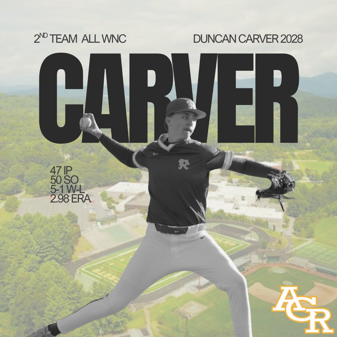 ACR Rockets Baseball (@acr_baseball) on Twitter photo Congratulations to Luke Nesbitt and Duncan Carver for being named to the 2nd team All-WNC by the <a href="/asheville/">The Citizen Times</a>
This recognition is a testament to their dedication and hard work, which has been instrumental in making this season a success for the Rockets! <a href="/EvanGerike/">Evan Gerike</a> Congratulations to Luke Nesbitt and Duncan Carver for being named to the 2nd team All-WNC by the <a href="/asheville/">The Citizen Times</a>
This recognition is a testament to their dedication and hard work, which has been instrumental in making this season a success for the Rockets! <a href="/EvanGerike/">Evan Gerike</a>