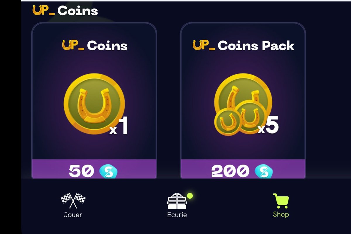 panse de poule (@de_panse) on Twitter photo On peut acheter nos UP-coins dans le store de #OwnPlayThrill  <a href="/playstables/">Stables</a> via des $SPT .
Ceci servent à avoir de nouveaux power up On peut acheter nos UP-coins dans le store de #OwnPlayThrill  <a href="/playstables/">Stables</a> via des $SPT .
Ceci servent à avoir de nouveaux power up