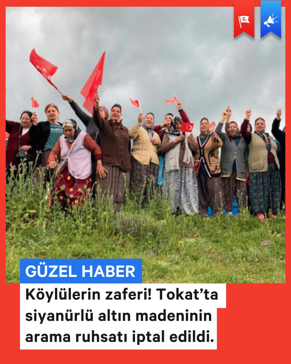 Altın madenine karşı halkın zaferi!

Tokat merkeze bağlı Günçalı'da Çal Baba ormanında yapılması planlanan siyanürlü altın madeni projesine karşı köylülerin yürüttüğü kampanyada güzel haber geldi.

Köylülerin açtıkları davada mahkeme, maden şirketinin arama ruhsatının iptaline