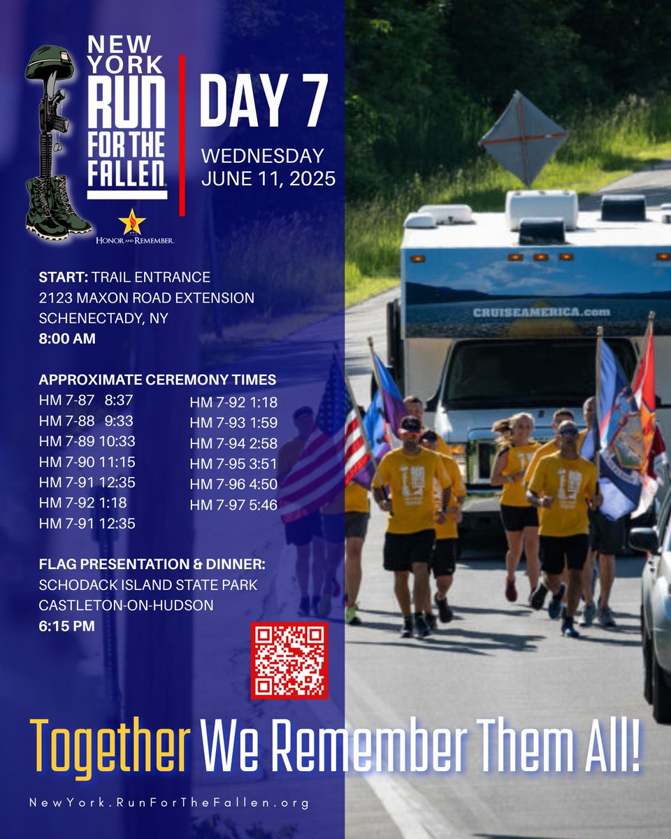 Honor and Remember (@honorremember) on Twitter photo 10th Annual New York "RUN FOR THE FALLEN" ๐น โญ ๐บ๐ธ ๐
๐ผ๐๐ฟ ๐๐ฎ๐ฐ๐ฒ๐ฏ๐ผ๐ผ๐ธ ๐ฝ๐ฎ๐ด๐ฒ ๐ณ๐ผ๐ฟ ๐ฝ๐ผ๐๐๐ ๐ฎ๐ป๐ฑ ๐๐ฝ๐ฑ๐ฎ๐๐ฒ๐ ๐ bit.ly/NYRun4Fallen_FB
#NYRunForTheFallen #ErieCanalTrail #HonorRemember #HonorAndSacrifice #Military #FallenWarriors #Heroes #CarryTheFlag 10th Annual New York "RUN FOR THE FALLEN" ๐น โญ ๐บ๐ธ ๐
๐ผ๐๐ฟ ๐๐ฎ๐ฐ๐ฒ๐ฏ๐ผ๐ผ๐ธ ๐ฝ๐ฎ๐ด๐ฒ ๐ณ๐ผ๐ฟ ๐ฝ๐ผ๐๐๐ ๐ฎ๐ป๐ฑ ๐๐ฝ๐ฑ๐ฎ๐๐ฒ๐ ๐ bit.ly/NYRun4Fallen_FB
#NYRunForTheFallen #ErieCanalTrail #HonorRemember #HonorAndSacrifice #Military #FallenWarriors #Heroes #CarryTheFlag