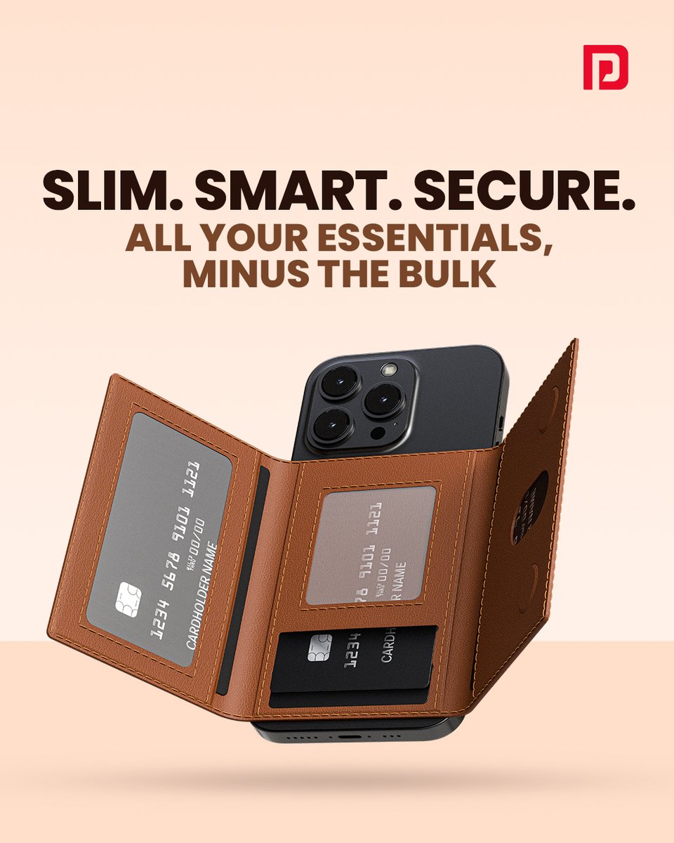Portronics's tweet photo. Why suffer with stuffed pockets?
Get yourself a Wallet X. ๐โ๏ธ
#Portronics #WalletX https://t.co/rpYs8thiHK