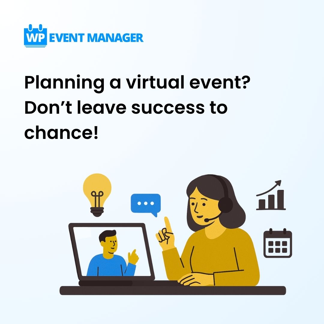 wp_eventmanager's tweet image. 🚀 Planning a virtual event? Don’t leave success to chance! From promotion to post-event engagement, discover best practices to plan & market like a pro.
👉 Read now: zurl.co/I0Ik0
#VirtualEvents #EventMarketing #WPEventManager #EventTips