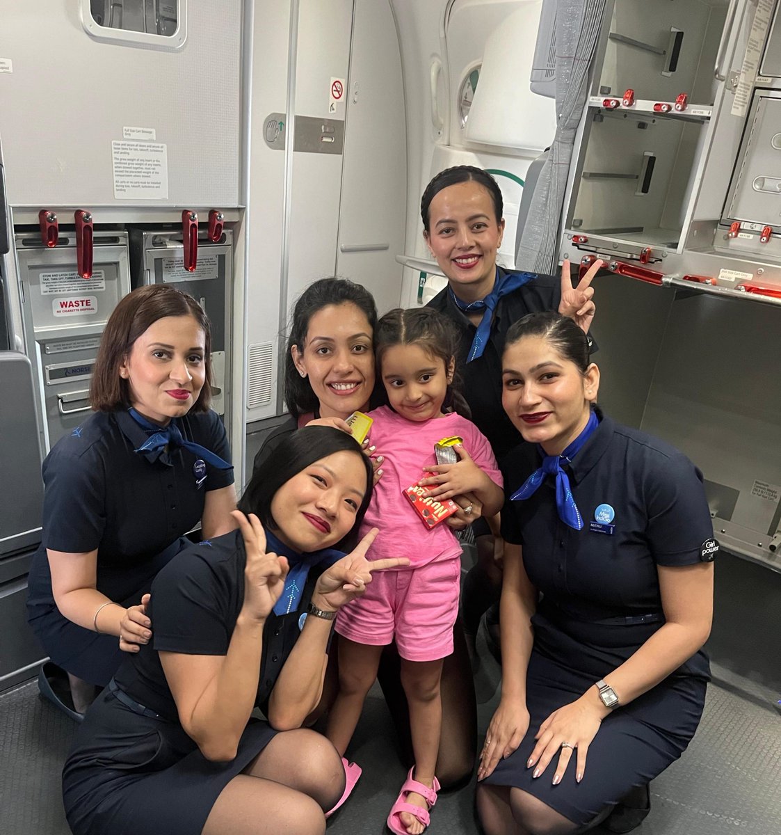 IndiGo6E's tweet photo. From playful giggles to heartfelt hugs, these little flyers make our skies even brighter.💙#goIndiGo #ServiceFromTheHeart