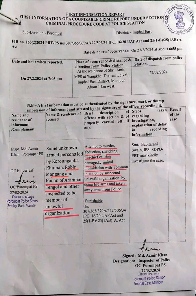 Jenifer_Vaiphei's tweet photo. Manipur: Dear @NIA_India @CBIHeadquarters, is the law too short to reach Meitei offenders who are at Imphal? How is terrorist Robin giving live press briefings while under investigation, and why is Korounganba still roaming free? Your double standards are glaring.
@HMOIndia https://t.co/ybwU4AofhM