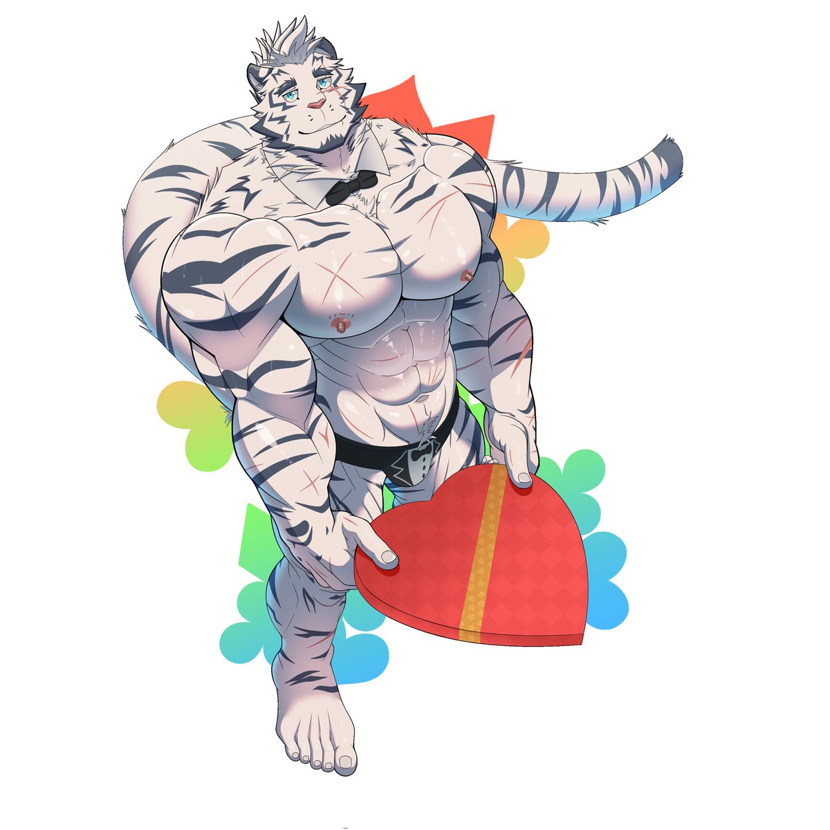 Dingo_Pie's tweet photo. Mountain Valentine Standee. #furry #furrybara #furryartworks #Mountain #Arknights #fanart https://t.co/R394gLzZuP