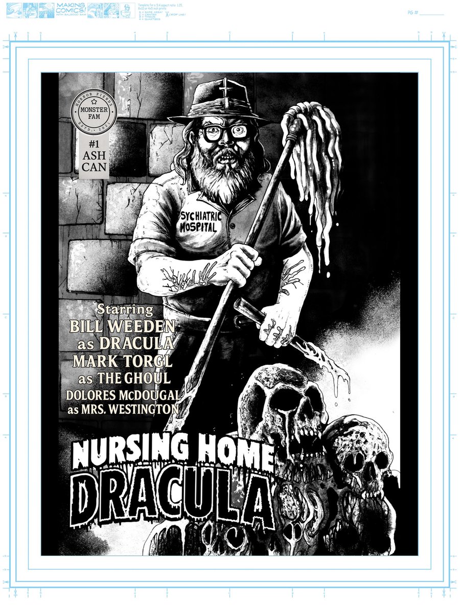 We’re so close to being ready to  IndieGogo Nursing Home Dracula! Covers are done, character are sketched, first four pages should be done within a month or so. <a href="/Captaincartoon2/">Captaincartoon1983</a> <a href="/MutantTheater2/">@MutantTheater</a>