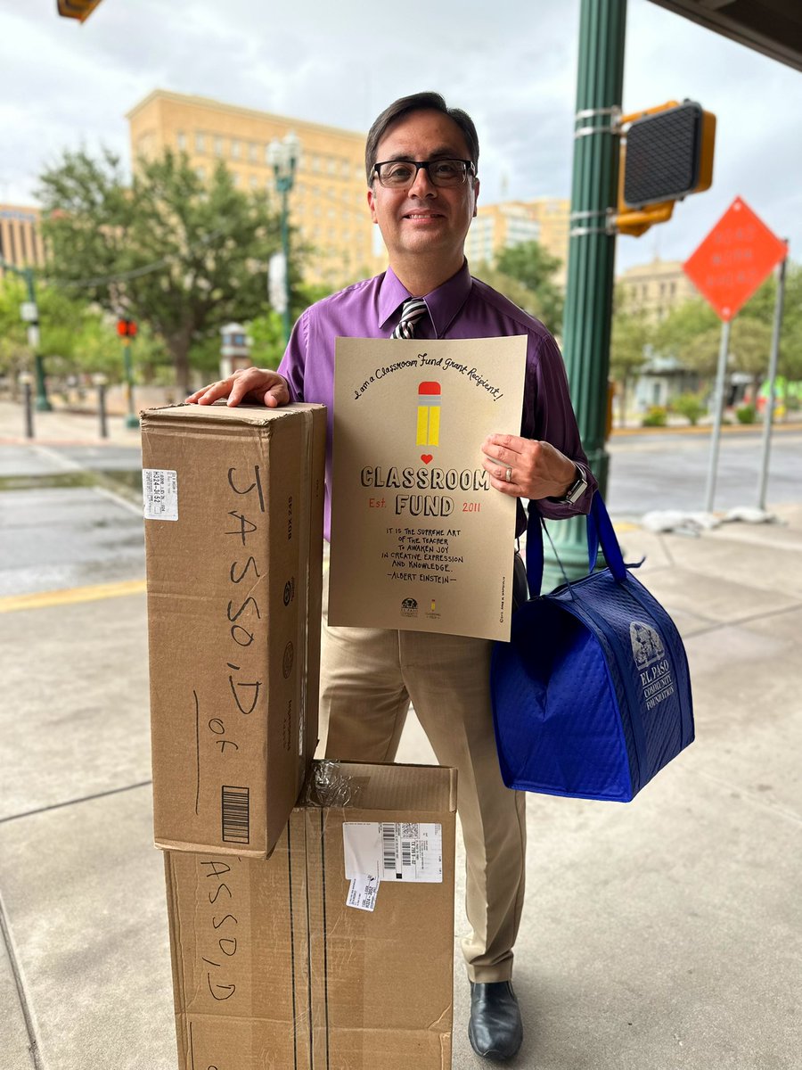 Selinna G Jasso (@selinnagj) on Twitter photo A HUGE THANK YOU to the <a href="/ElPasoCF/">El Paso Community Foundation</a> for supporting our region’s teachers…especially my hubby! The <a href="/Montwood_MS/">Dr. Melissa (Martinez) Saenz</a> Mighty Moose Band is blessed by their commitment to our community. 🎶🙏🏼❤️🤗#theclassroomfund #proudwifey #moosemoosemoose A HUGE THANK YOU to the <a href="/ElPasoCF/">El Paso Community Foundation</a> for supporting our region’s teachers…especially my hubby! The <a href="/Montwood_MS/">Dr. Melissa (Martinez) Saenz</a> Mighty Moose Band is blessed by their commitment to our community. 🎶🙏🏼❤️🤗#theclassroomfund #proudwifey #moosemoosemoose